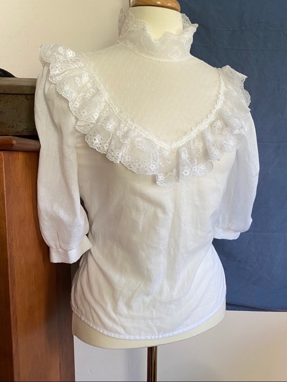 70s Gunne Sax Jessica McClintock Shirt
